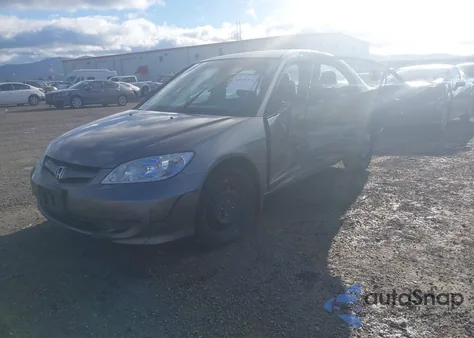 2004 Honda Civic Lx из США, поврежденный, VIN 2HGES16574H531823